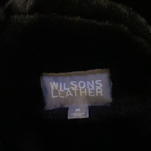 Black REAL Sheepskin Toscana Shearling Leather Lambskin Hood Coat Jacket - Picture 5 of 6